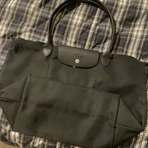100% Authentic Large Le Pliage Longchamp Tote in Black